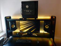 Black And Yellow Video Game Rooms Custom Computer Black N Yellow