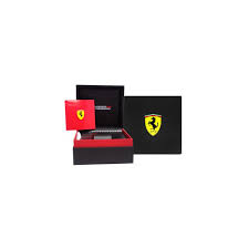 The watch has a date function. Orologio Cronografo Ferrari Race Day Fer0830077