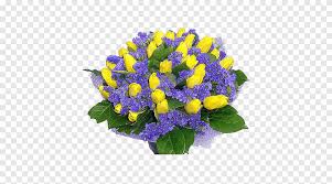 Carnations come in bunches of 25 stems, of one bloom. Floral Design Yellow Flower Bouquet Petal Purple Yellow Bouquet Herbaceous Plant Flower Arranging Png Pngegg