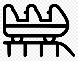 They examine conversions between kinetic and potential energy and frictional effects to design roller coasters that are completely driven by gravity. Roller Coaster Amusement Park Comments Simple Roller Coaster Drawing Easy Hd Png Download Vhv