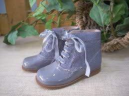 comprar botas niña Charol Gris Eli Shoes en Vigo/ nicolatienda.com
