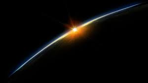 Wallpapers Earth Horizon Sun Orbit 1366x768 67339 Earth Sunrise Wallpaper Wallpaper Space Earth From Space