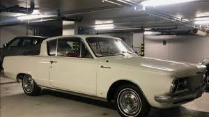 Image result for White 1965 Barracuda