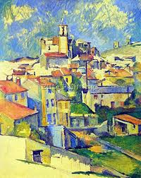 In 1861 cézanne finally convinced his father to allow him to go to paris, france. Amazon Com Paul Cezanne Gardanne By Cezanne Artist Painting Oil Canvas Repro Wall Art Deco 24x20inch Museum Quality Paintings