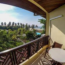 A rich, complimentary breakfast is served each morning. Palm Beach Resort Spa Labuan Malaysia