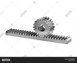 Rack Pinion Gear Image Photo Free Trial Bigstock
