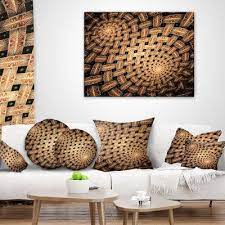 East Urban Home Abstract Symmetrical Fractal Flower Pillow In 2021 African Decor Bedroom Bohemian Room Decor African Home Decor