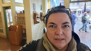 Trading minimagnets and stickers at Disneyland