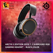 Get the latest official steelseries arctis 5 game sound, video or game controller drivers for windows 10, 8.1, 8, 7, vista and xp pcs. Steelseries Arctis 5 2019 Edition 7 1 Surround Rgb Gaming Headset Black 61504 Shopee Malaysia