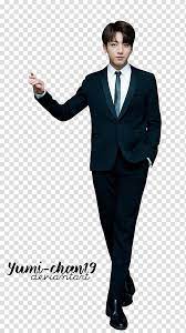 Jungkook Bts Men S Black Piece Suit Jacket Transparent Background Png Clipart Black Suit Men Mens Black Suit Jacket Blue Suit Jacket