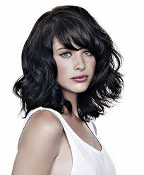 View medium wavy casual hairstyles for women here. Wavy Black Medium Length Hair Styles Po78ajhq Jpg 728 883 Haircuts For Wavy Hair Black Wavy Hair Thick Hair Styles