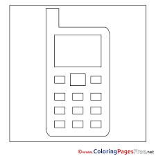 It can give you not only the feeling of independence but actual independence as well. Cell Phone Children Coloring Pages Free