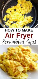 Air Fryer Scrambled Eggs An Easy And Keto Air Fryer Breakfast In 2020 Air Fryer Recipes Healthy Air Fryer Recipes Breakfast Air Fryer Dinner Recipes