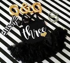 3rd Birthday Princess Birthday Dress For 3 Year Old Black And White Glitter Three 3rd Birthday Tutu Dresses For 3 Year Old Toddler Girls This Is An Original All Birthday Tutu Dress Birthday Tutu Birthday Outfit
