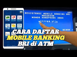 Gimna daftar atm mbanking bri blt. Cara Daftar Mobile Banking Bri Di Atm Youtube