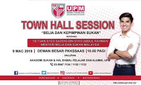 Town Hall Session Universiti Putra Malaysia