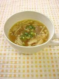 Simple Enoki Mushroom Soup Recipe By Cookpad Japan Resep Resep Jamur Jamur