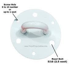 Ensure that the hook is screwed to a ceiling joist. Round Shape Hook Clamp For Ceiling Fan And Cradle
