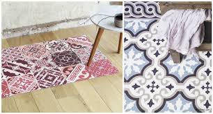 Le Tapis Vinyle De Beija Flor Tapis Vinyl Tapis Carreau De Ciment