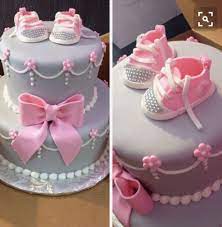 Bling Bootie Baby Cake Pink Baby Shower Cake Baby Shower Cakes Baby Shower Cakes Girl