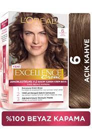 l oreal paris excellence creme sac boyasi 6 acik kahve fiyati yorumlari trendyol