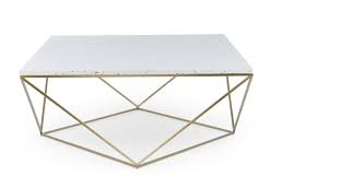 heroine table basse design en marbre blanc avec pietement en fer table side table home decor