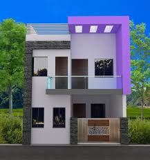 20x60 House Plan With 3d Elevation By Nikshail Duplex House Design Small House Design Bungalow House Design