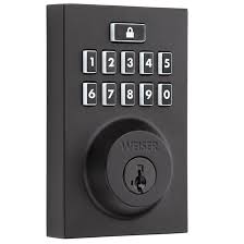 You can change the handing of the powerbolt by changing the position of the door direction. Weiser Smartcode 10 Electronic Lock Metal Black Steel 9ged17000 006 Reno Depot