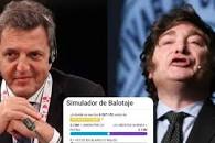 ¿Quién gana el balotaje?: con este simulador interactivo, predecís si gana  Massa o Milei