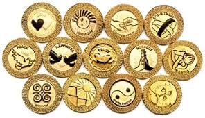 In A Spanish Wedding Tradition The Groom Provides 13 Arras Or Gold Coins Signifying His Loyalty To Tucson Wedding Filipino Wedding Traditions Hispanic Wedding