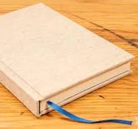 Case Bound - Journal - A5 - Arena Bulk Ivory - Flax/Linen Natural - Leaves  Blue/Brown