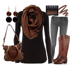 Cute Black And Brown Outfits Black Brown Friday By Kroberts617 On Polyvore Fashion Fashionista My Style