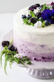 Ombre Torte Mit Heidelbeeren