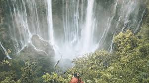 Hasil gambar untuk air terjun tumpak sewu