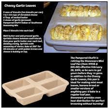 Stoneware Mini Loaf Pan With Cheesy Garlic Loaves Recipe Get One Before They Are D Pampered Chef Stoneware Pampered Chef Recipes Pampered Chef Bread Recipe