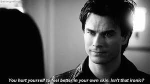Maybe you would like to learn more about one of these? Damon Hurt And Quote Image Damon Quotes Damon Salvatore Quotes Vampire Diaries
