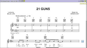 Green Day 21 Guns Chords Sheet And Chords Collection