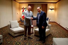 A confederação africana de futebol (em francês: Reunion Presidente Caf Luis Carranza Y Presidente Fiic Gonzalo Delgado Lima Peru 3 De Noviembre 2017 Informacion Y Noticias Fiic