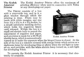 Progress is fine, but its gone on for too long.: Kodak Amateur Printer