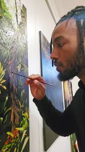 the power of eyes . . . . . . . . . . . . .#ContemporaryArtist #Moder...