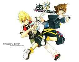 In other words, sora's light. Oathkeeper X Oblivion By Kyoblackharu On Deviantart