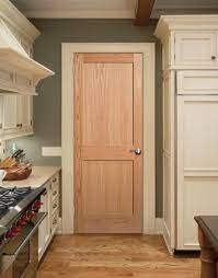 Two Panel Square Interior Door By Homestory Wood Doors Interior Custom Interior Doors Solid Wood Interior Door