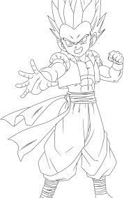 Goku ultra instinct sign ssj4 by thanachote nick with images. Download Dragon Ball Z Gogeta Coloring Pages Goku Full Size Png Image Pngkit