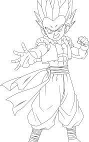 Collectible card games accessories digimon dragon ball super final fantasy flesh and blood force of will magic: Download Dragon Ball Z Gogeta Coloring Pages Goku Full Size Png Image Pngkit