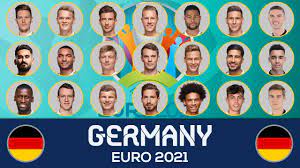 Germany Squad Euro 2021 Preliminary Team Youtube