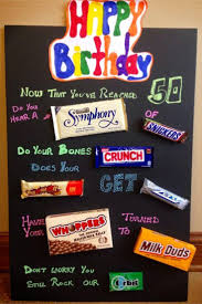 Homemade 50th Birthday Gift Ideas For Women Cute Easy Diy Birthday Candy Card Ideas Pinteresting Finds Handmade Birthday Gifts Homemade Birthday Gifts Birthday Candy Poster