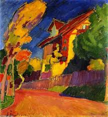 Alexej Georgewitsch Von Jawlensky La Maison Jaune Les Arts Comment Peindre Peinture De Soleil