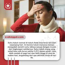 Pembacaan suhu tubuh bervariasi tergantung pada di mana tempat dilakukan pengukuran nya. E Ukmppd Kebanyakan Orang Menganggap Suhu Tubuh Normal Facebook