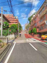 天気の子 のぞき坂 聖地巡礼 旅行写真 巡礼者