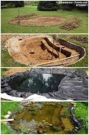 Gartenteich Anlegen Garten Gartenteich Garten Ideen Hinterhof